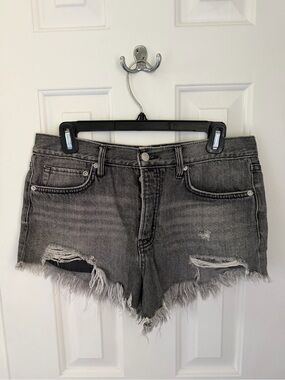 Free People Good Vibrations Denim Shorts